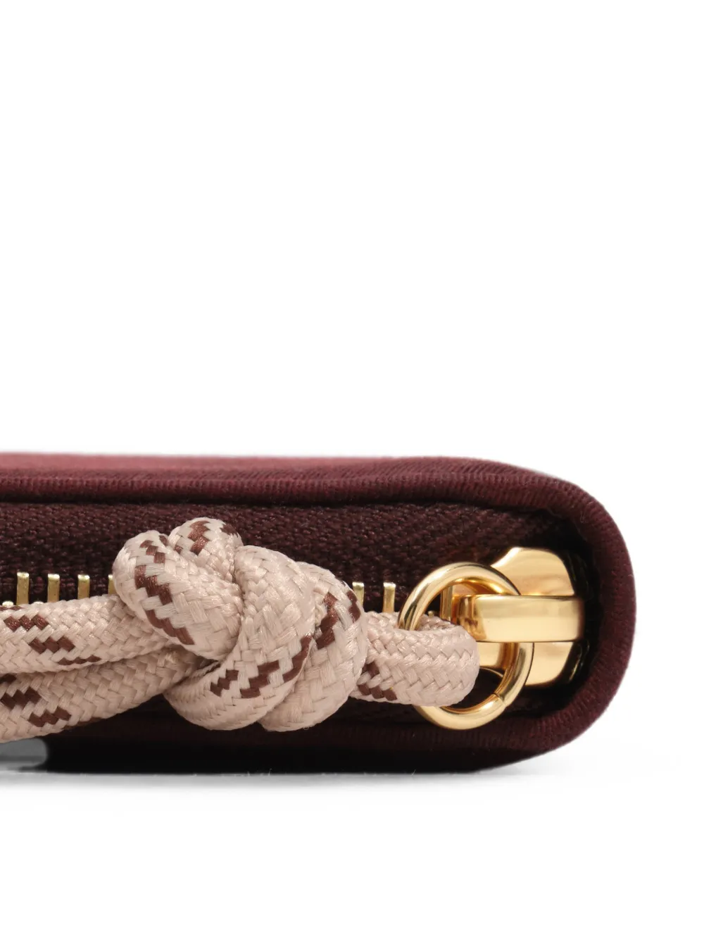 BIMBA Y LOLA Medium gecoate portemonnee Rood