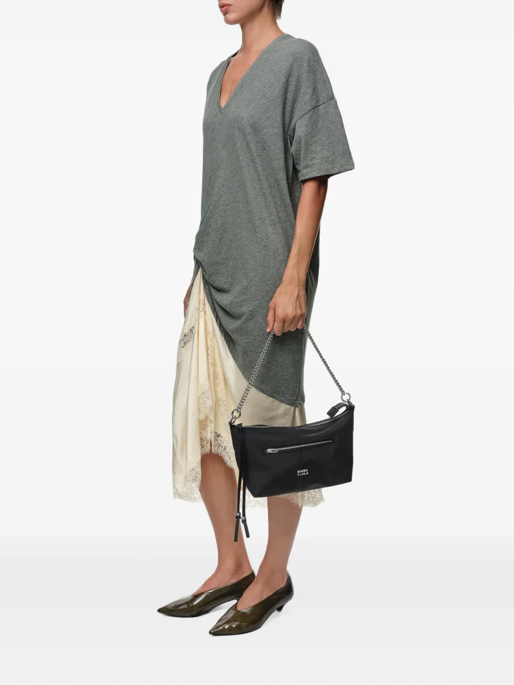 BIMBA Y LOLA Grote Madrid tas Zwart