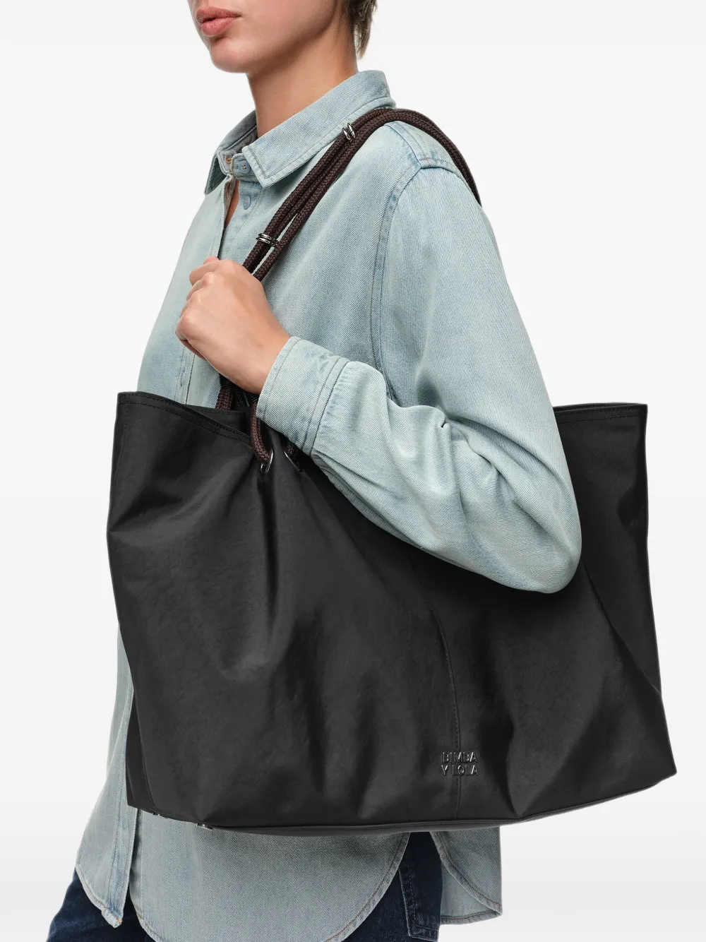 BIMBA Y LOLA Maxi-shopper Zwart