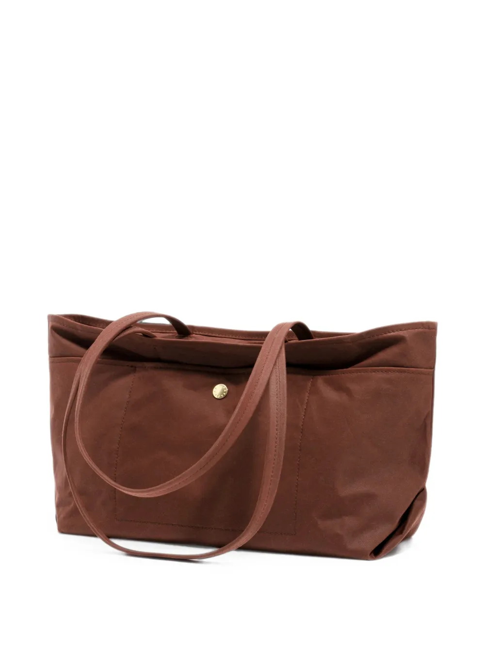 BIMBA Y LOLA Medium gecoate shopper Bruin