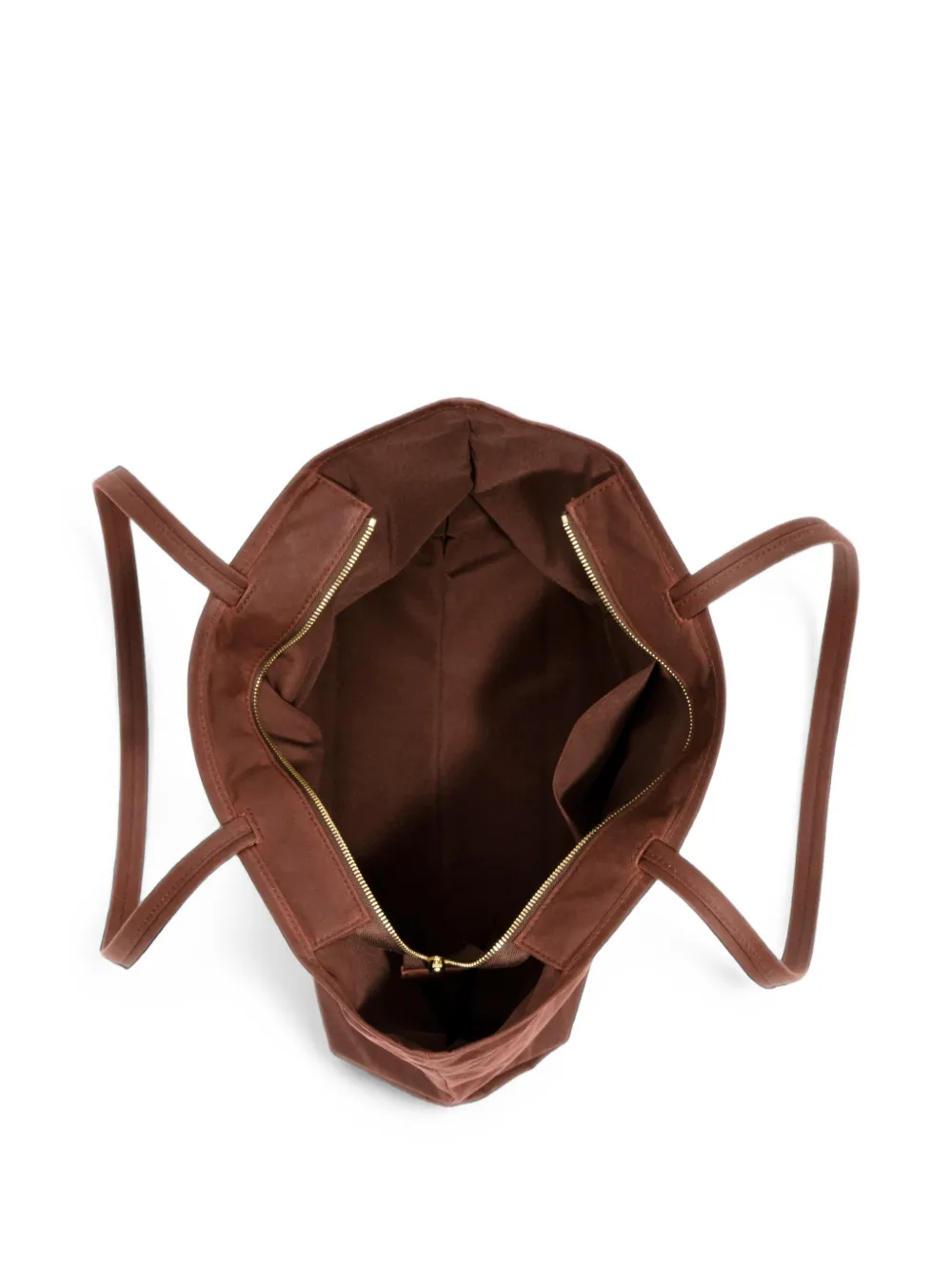 BIMBA Y LOLA Medium gecoate shopper Bruin