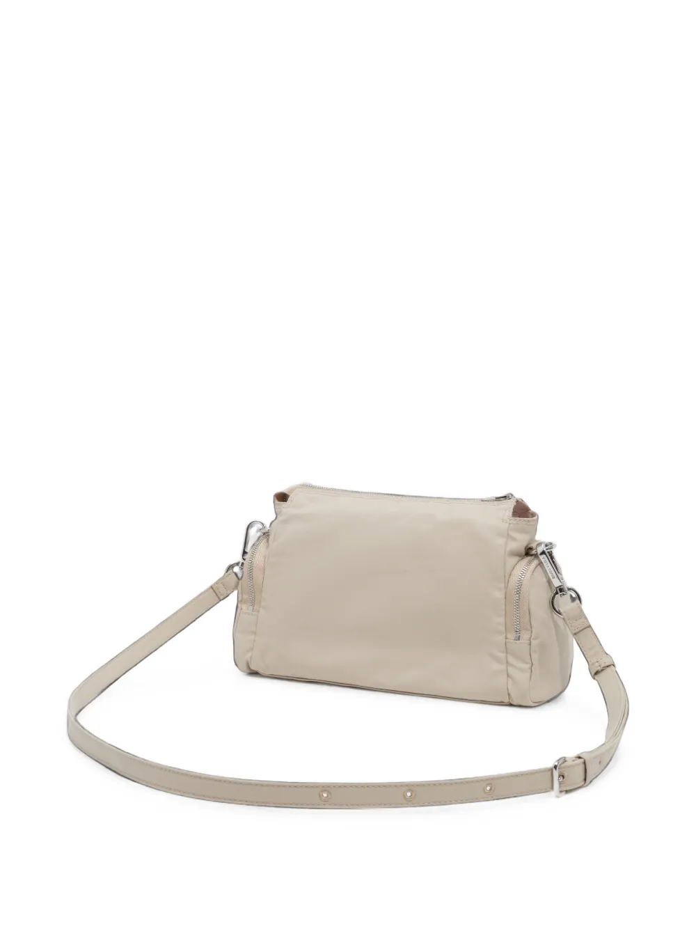 BIMBA Y LOLA Kleine katoenen tas met zak Beige