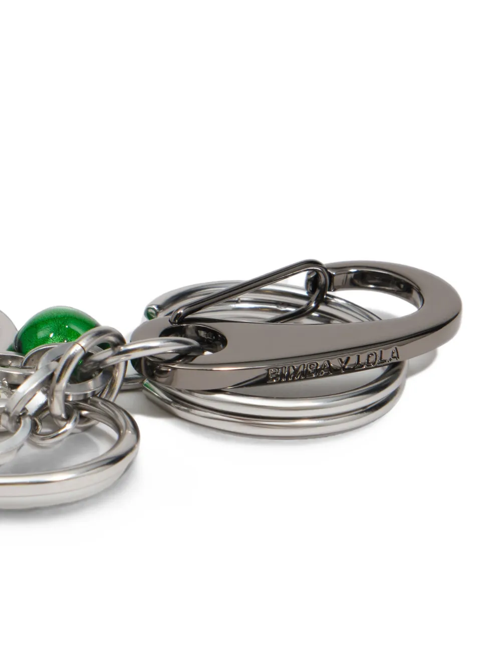BIMBA Y LOLA Sleutelhanger met meerdere harten Zilver