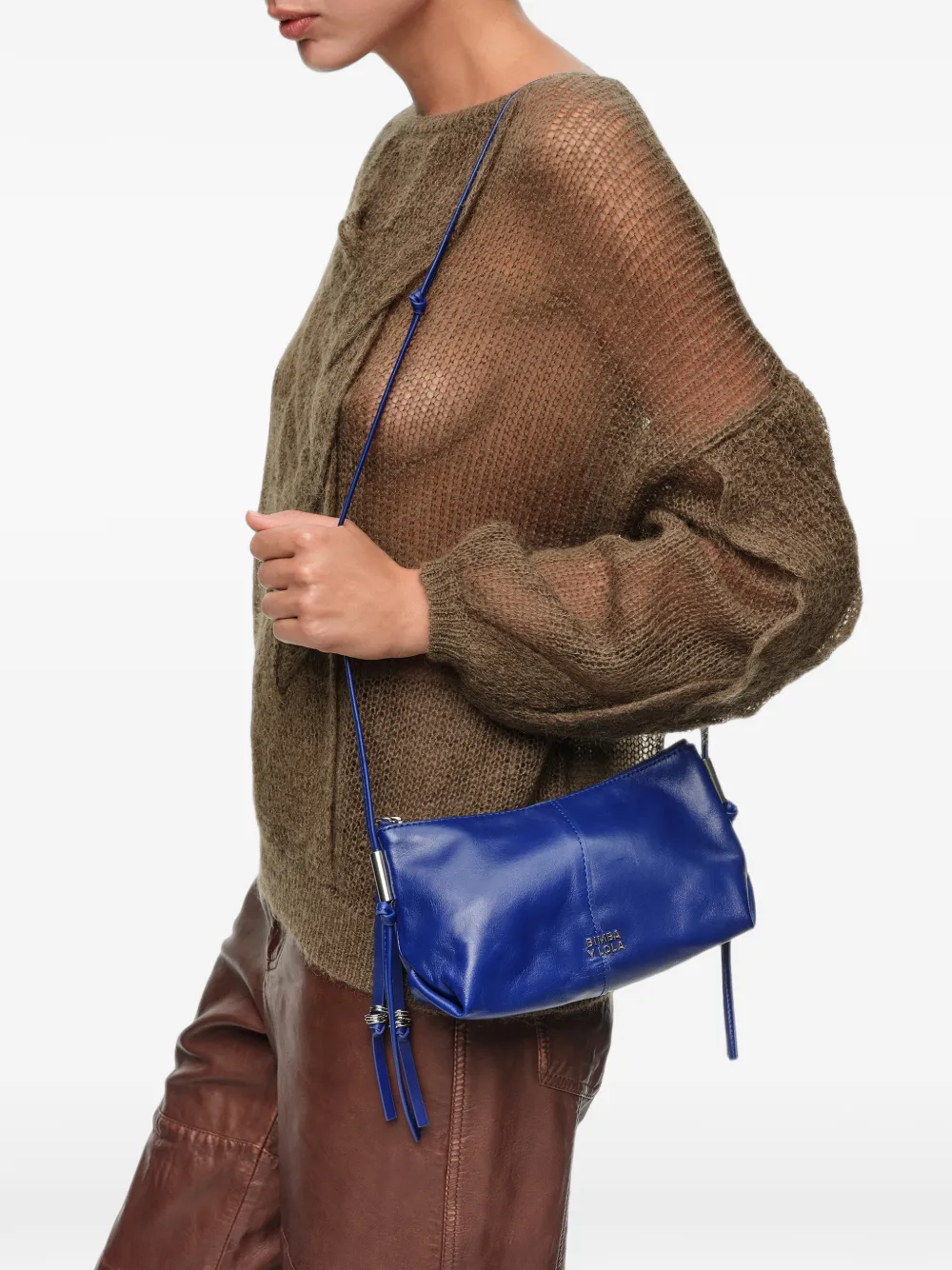 BIMBA Y LOLA Kleine crossbodytas Blauw
