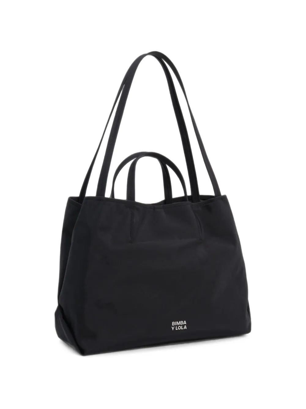 BIMBA Y LOLA large black nylon shopper bag