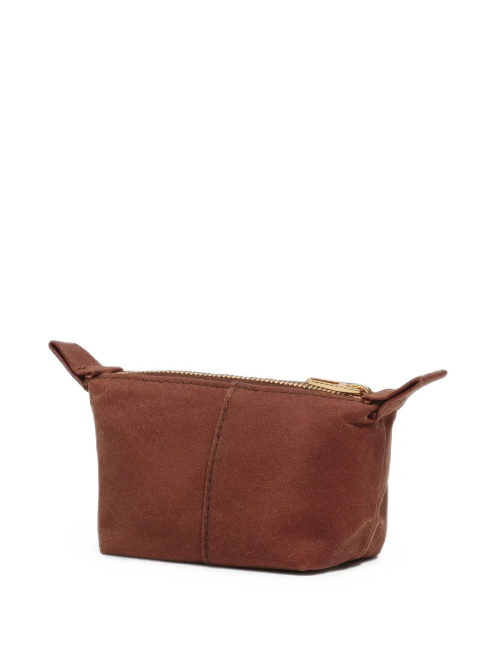 BIMBA Y LOLA Make-uptas met logo-plakkaat Bruin