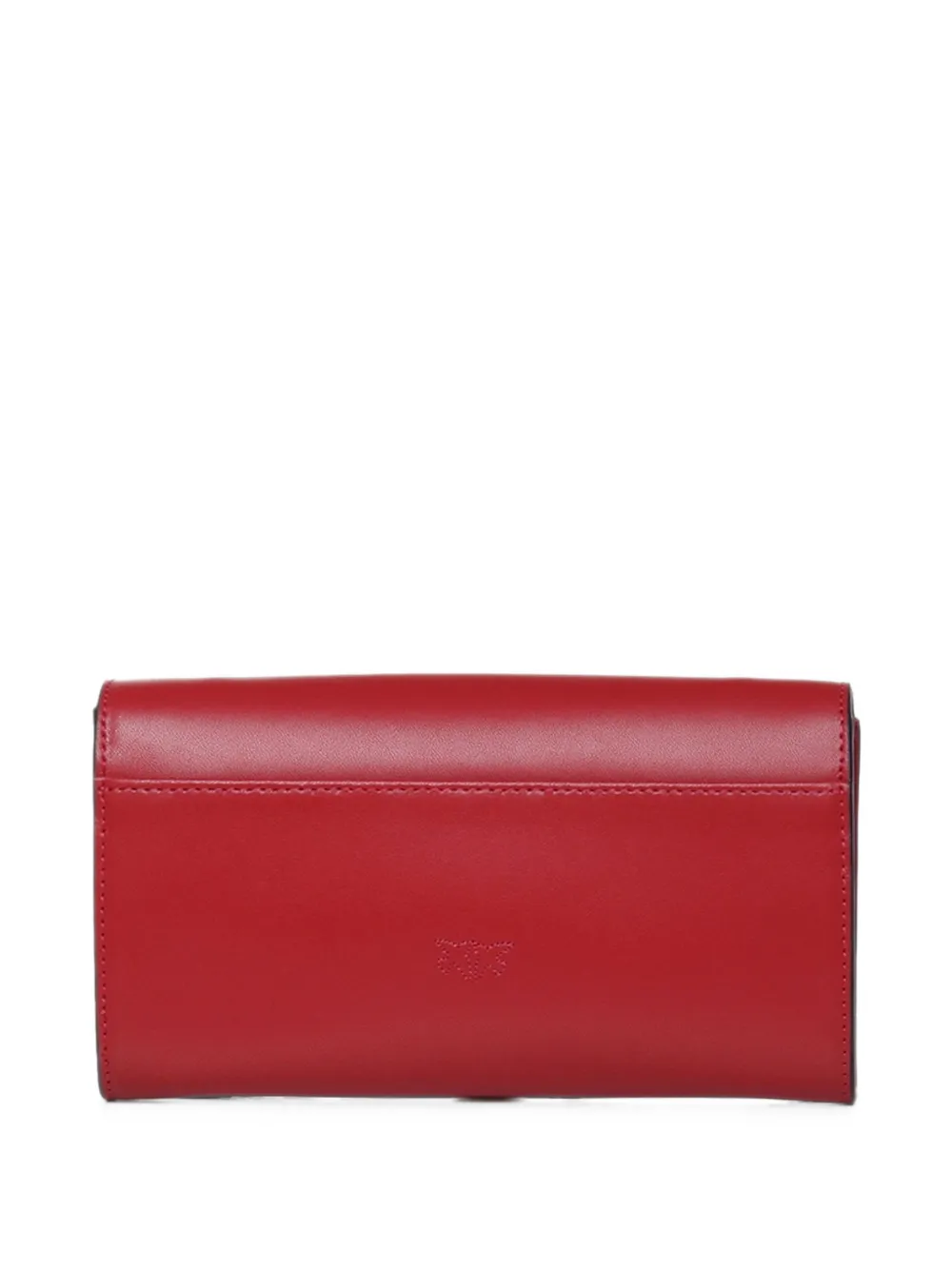 PINKO Love Bag Wallet schoudertas met schakelketting Rood