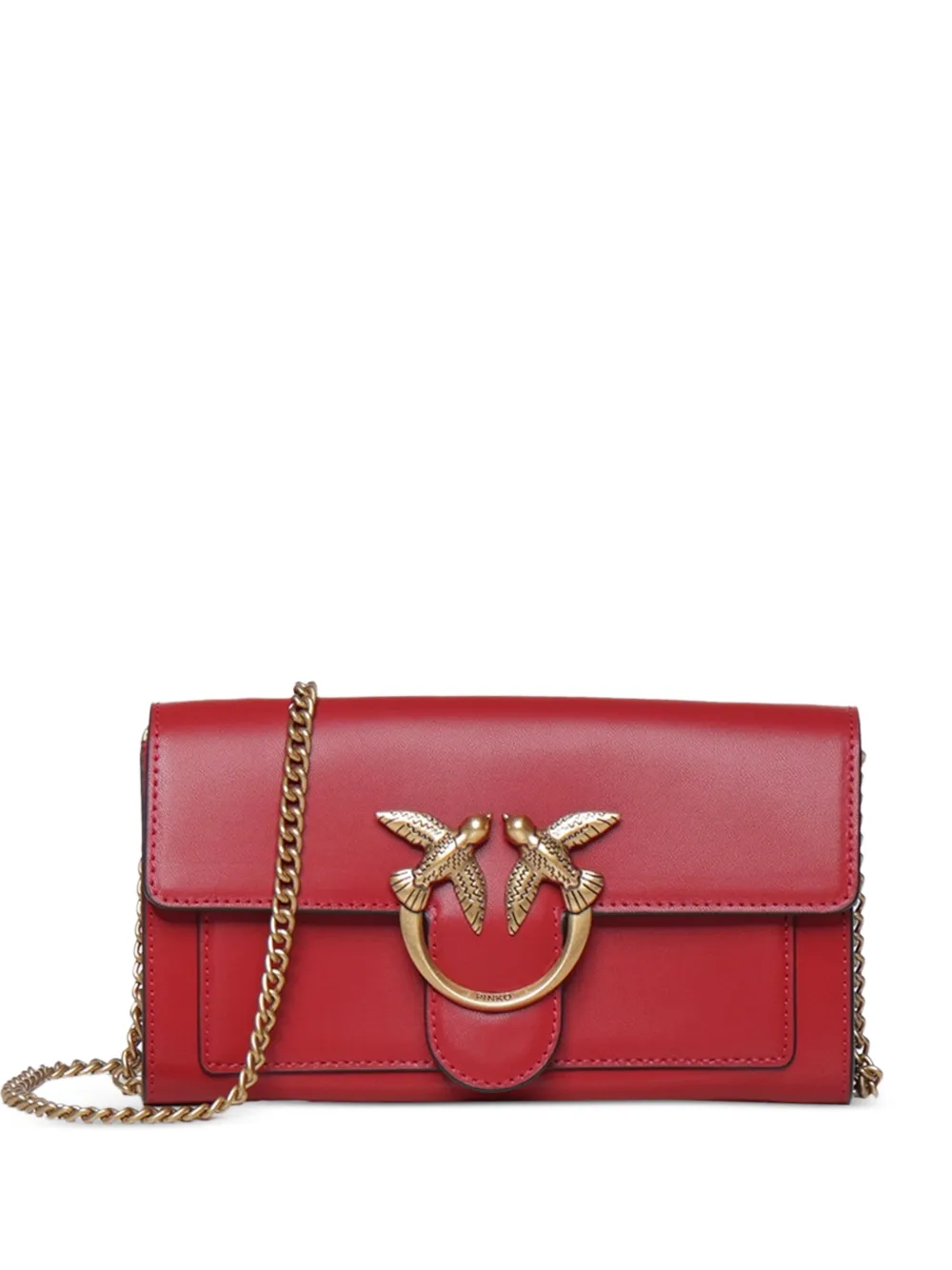 PINKO Love Bag Wallet chain-link shoulder bag