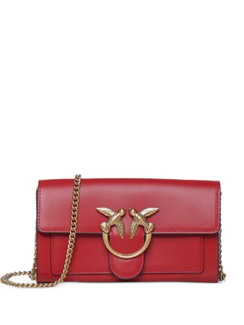 PINKO bolsa de hombro Love Bag Wallet con cadena de eslabones