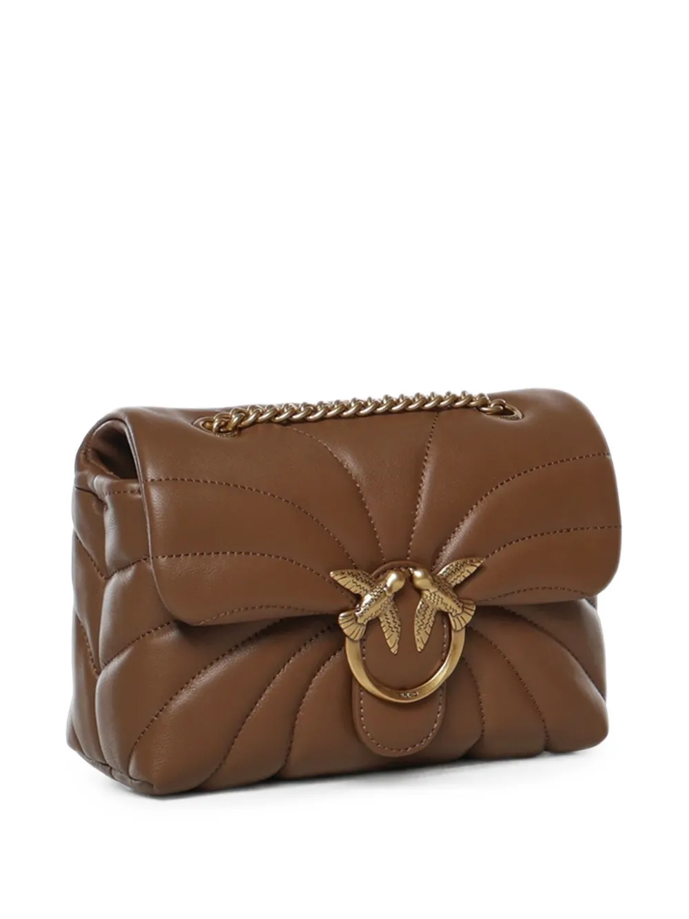 PINKO Love kleine schoudertas Bruin