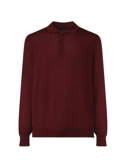 Fay long-sleeve polo shirt