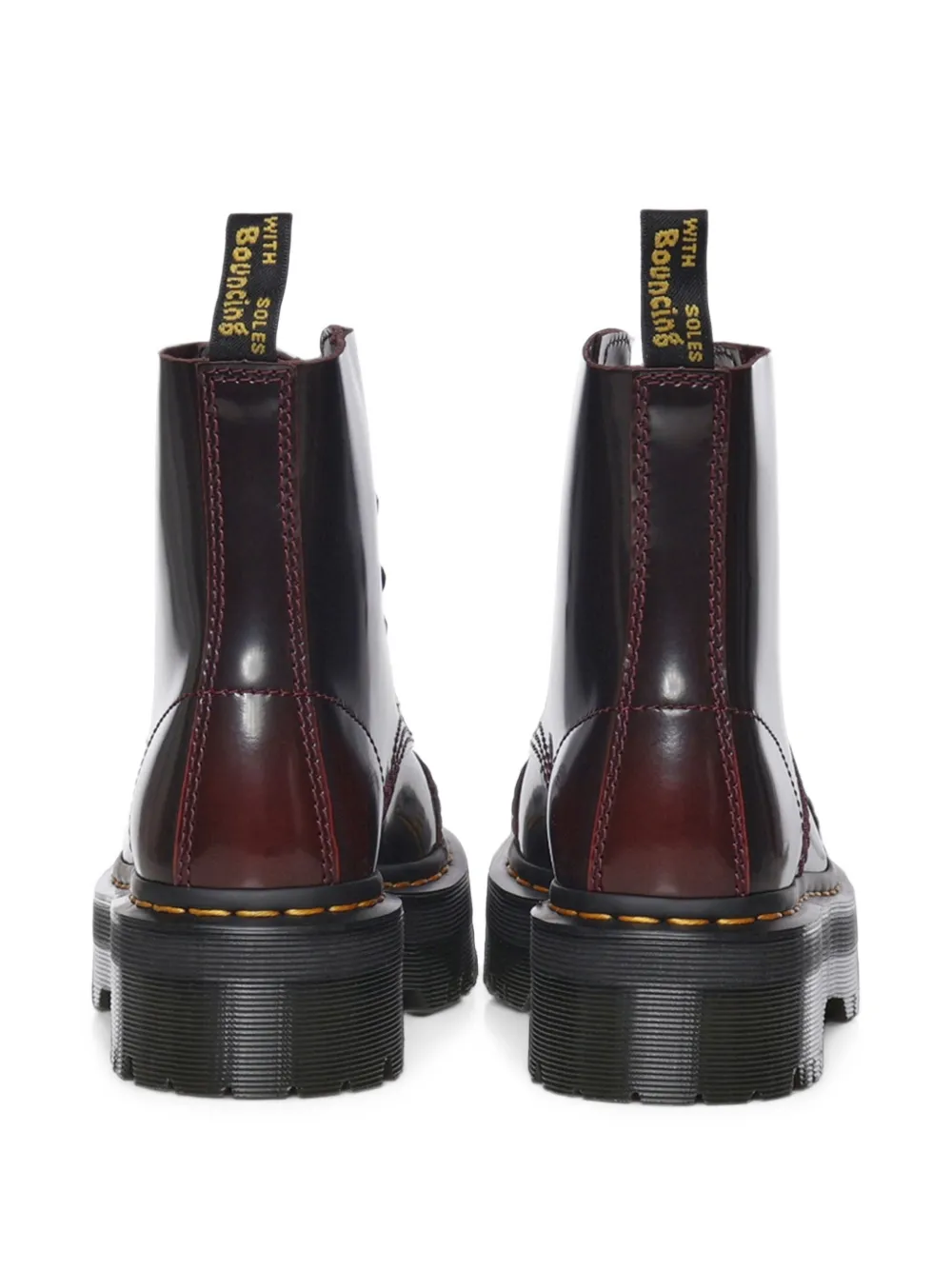 Dr. Martens Sinclair platform boots Rood