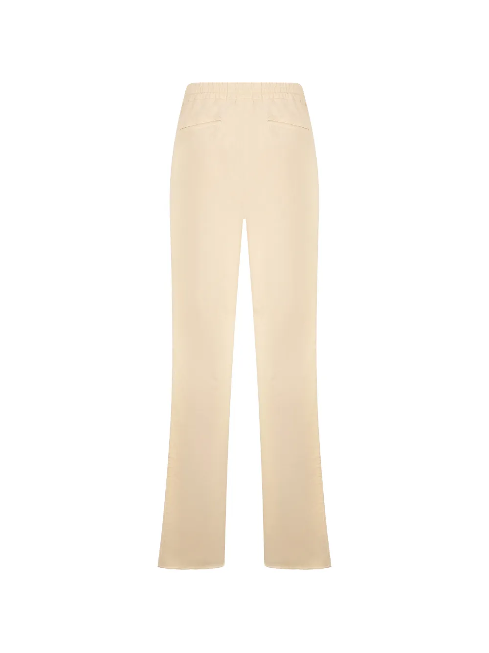 Fedeli Broek met trekkoord Beige