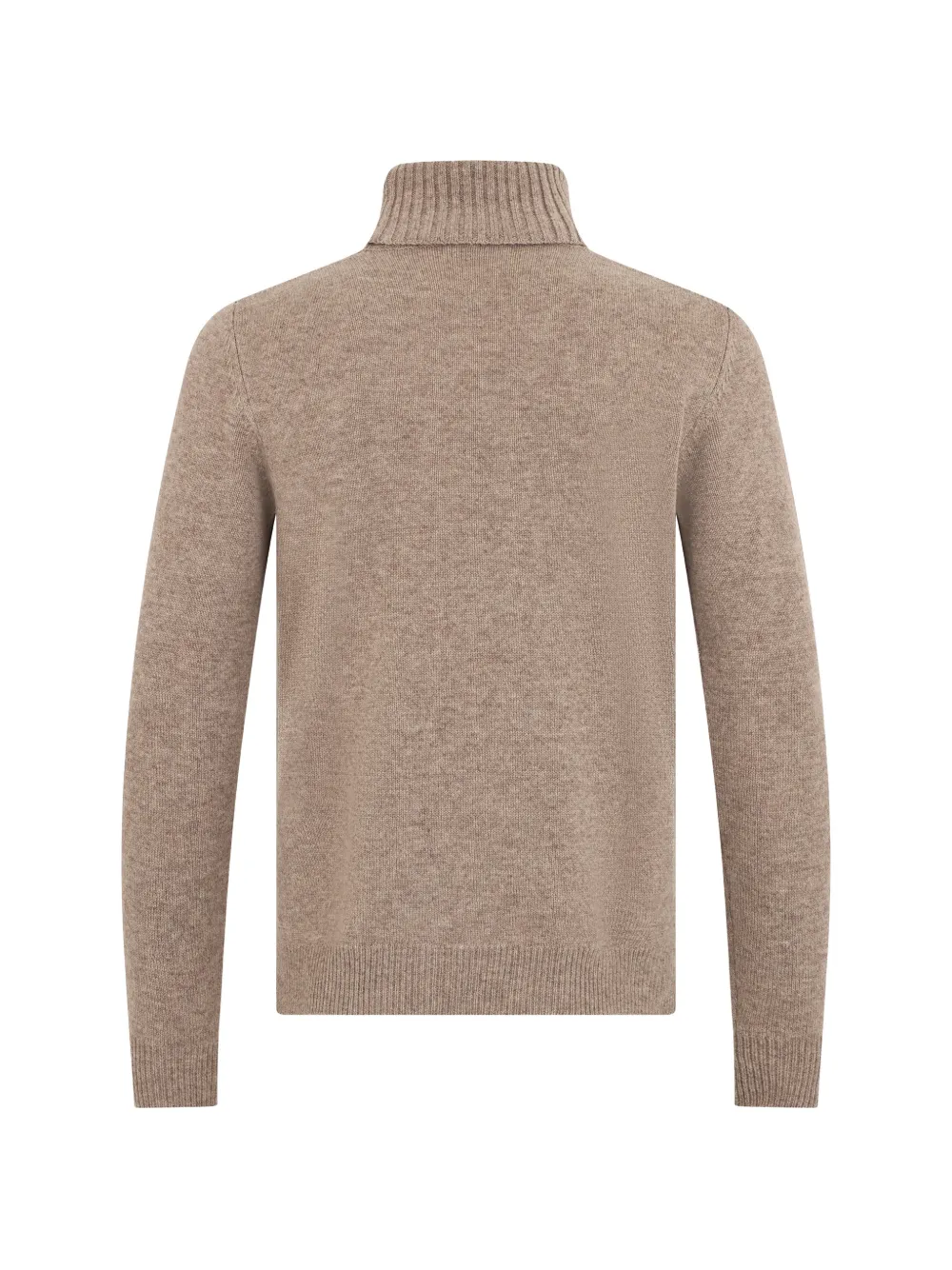 Fedeli Trui met ronde hals en diamantpatroon Beige