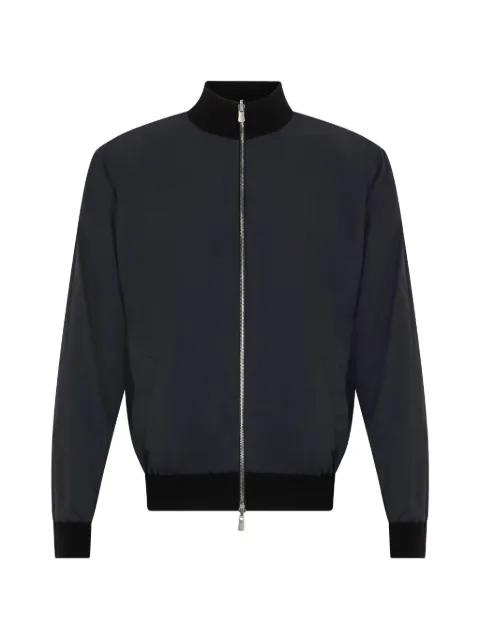 Fedeli zip-up high-neck jacket