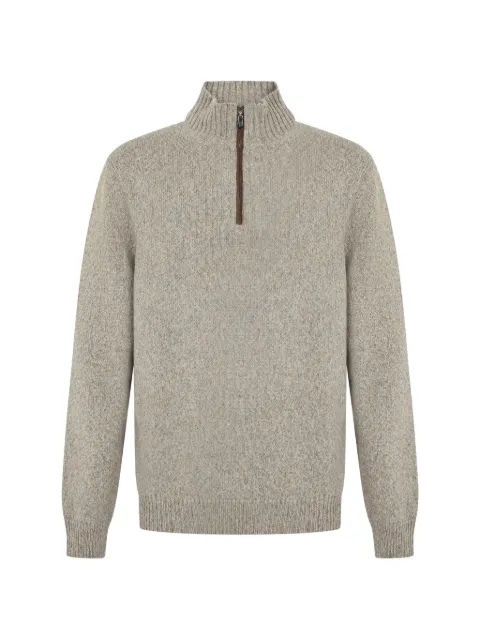 Fedeli quarter-zip cashmere sweater