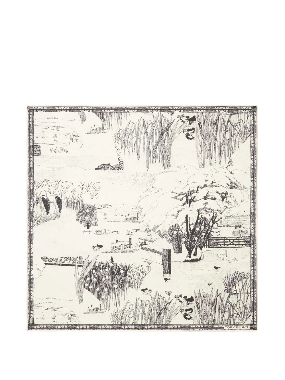 Tory Burch Forest neckerchief