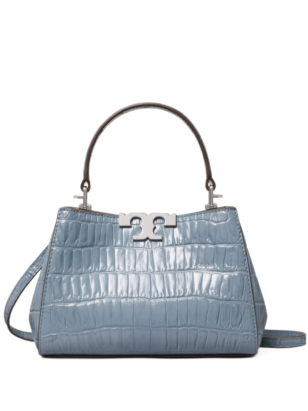 Tory Burch mini Eleanor croc-embossed tote bag
