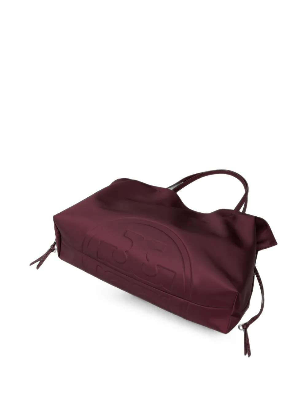 Tory Burch Ella nylon shopper met trekkoord Rood