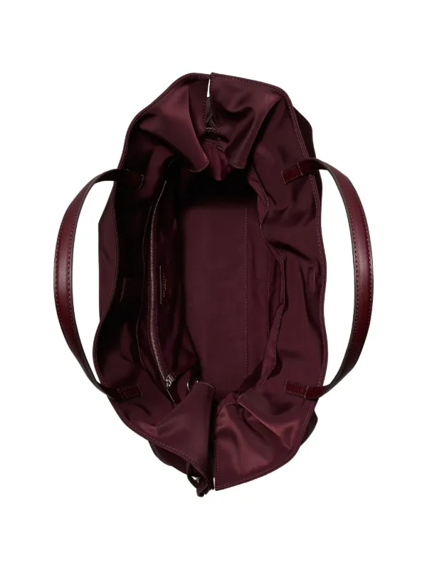 Tory Burch Ella Nylon Drawstring Tote Bag | Red | FARFETCH