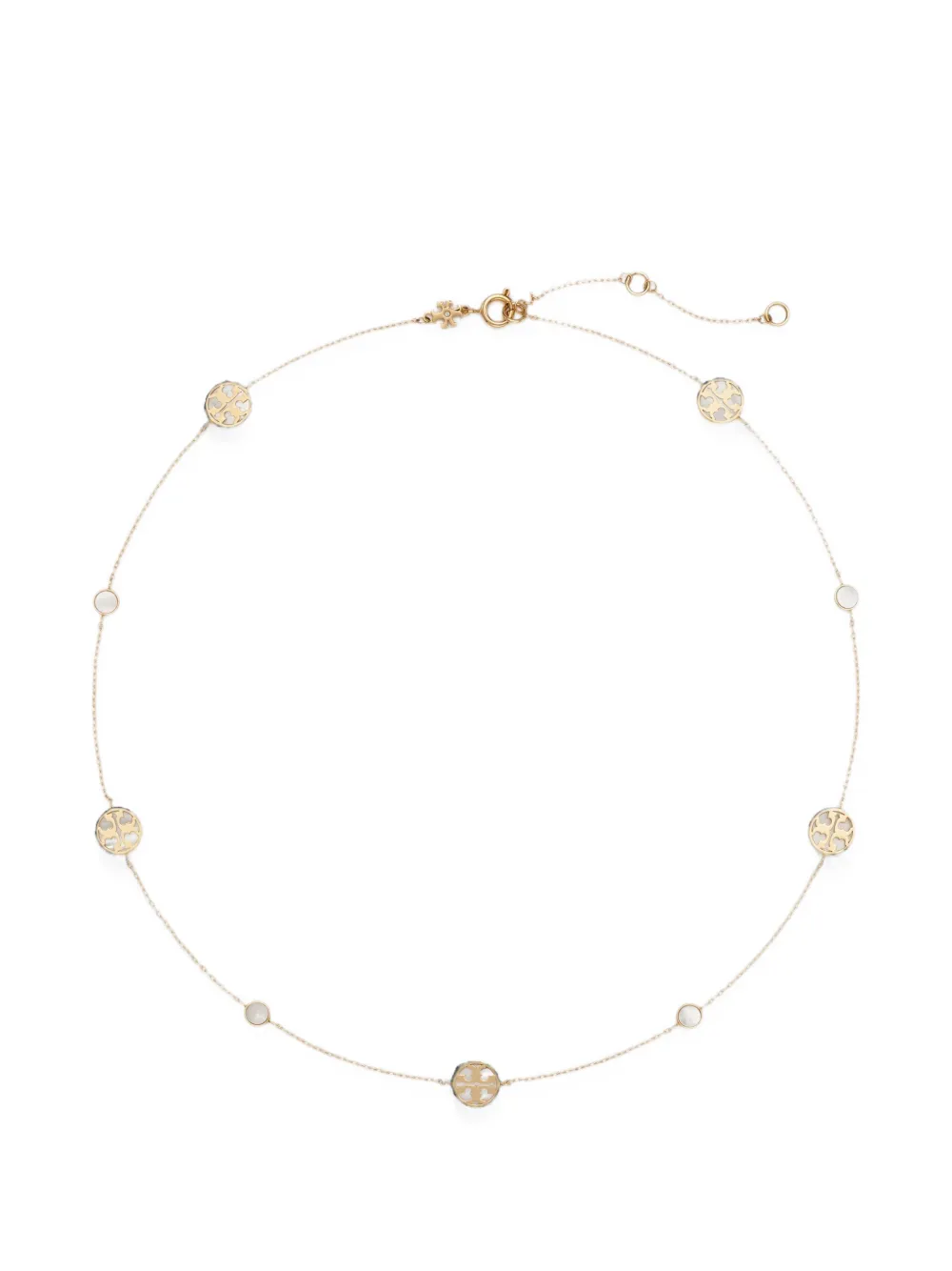 Tory Burch Icon mother-of-pearl necklace