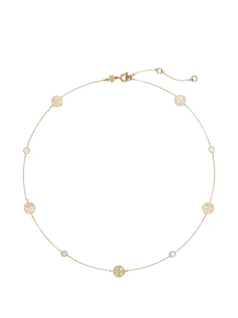 Tory Burch Icon mother-of-pearl necklace
