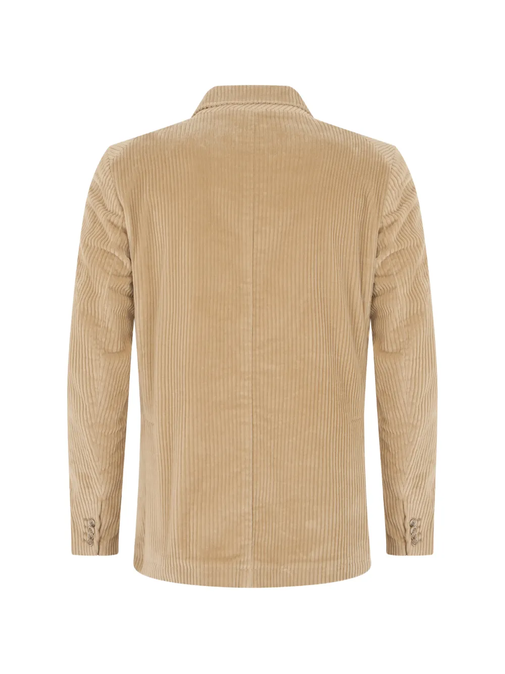 Fedeli double-breasted corduroy blazer Beige
