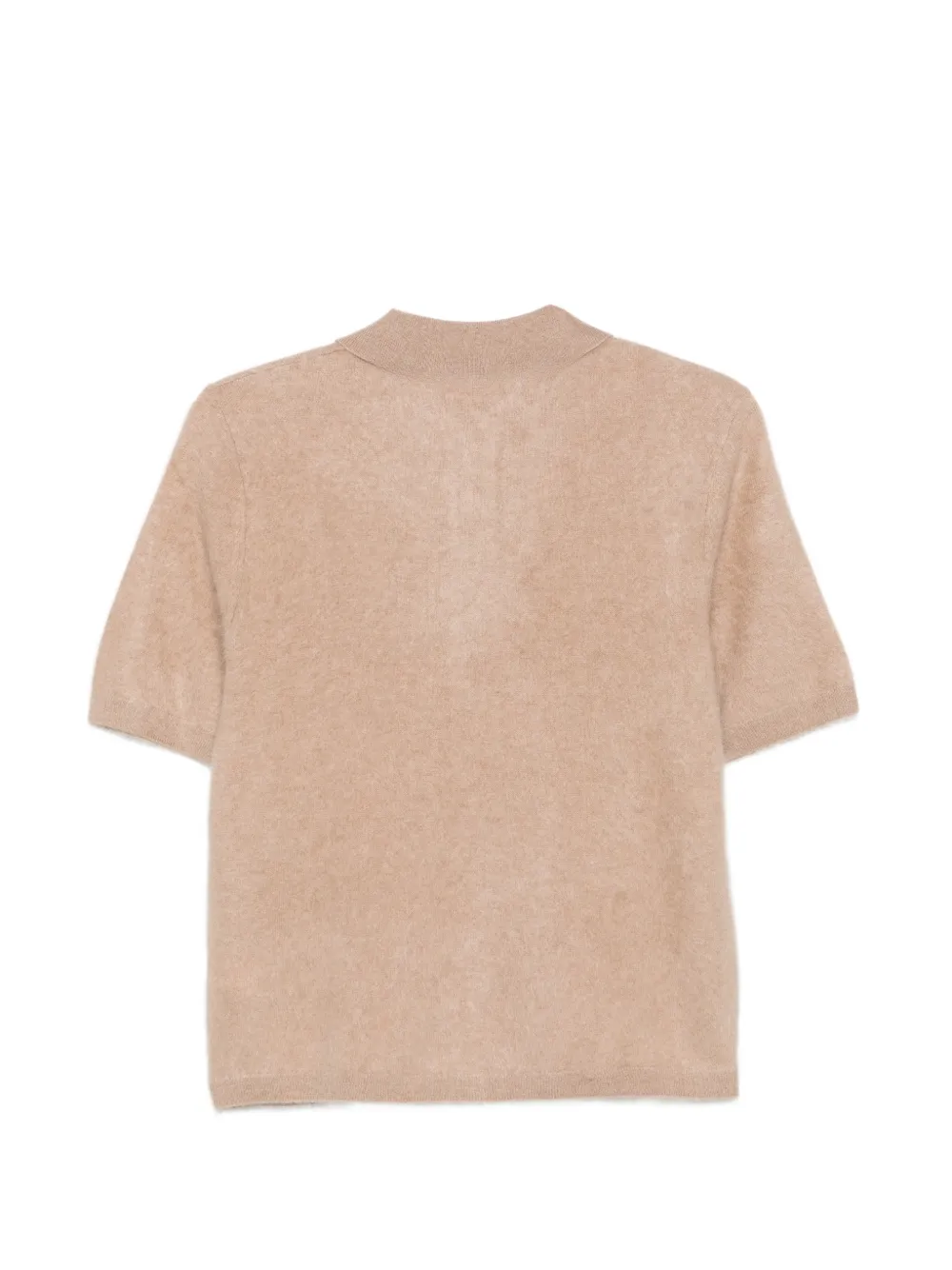 Majestic Filatures Poloshirt met korte mouwen Beige