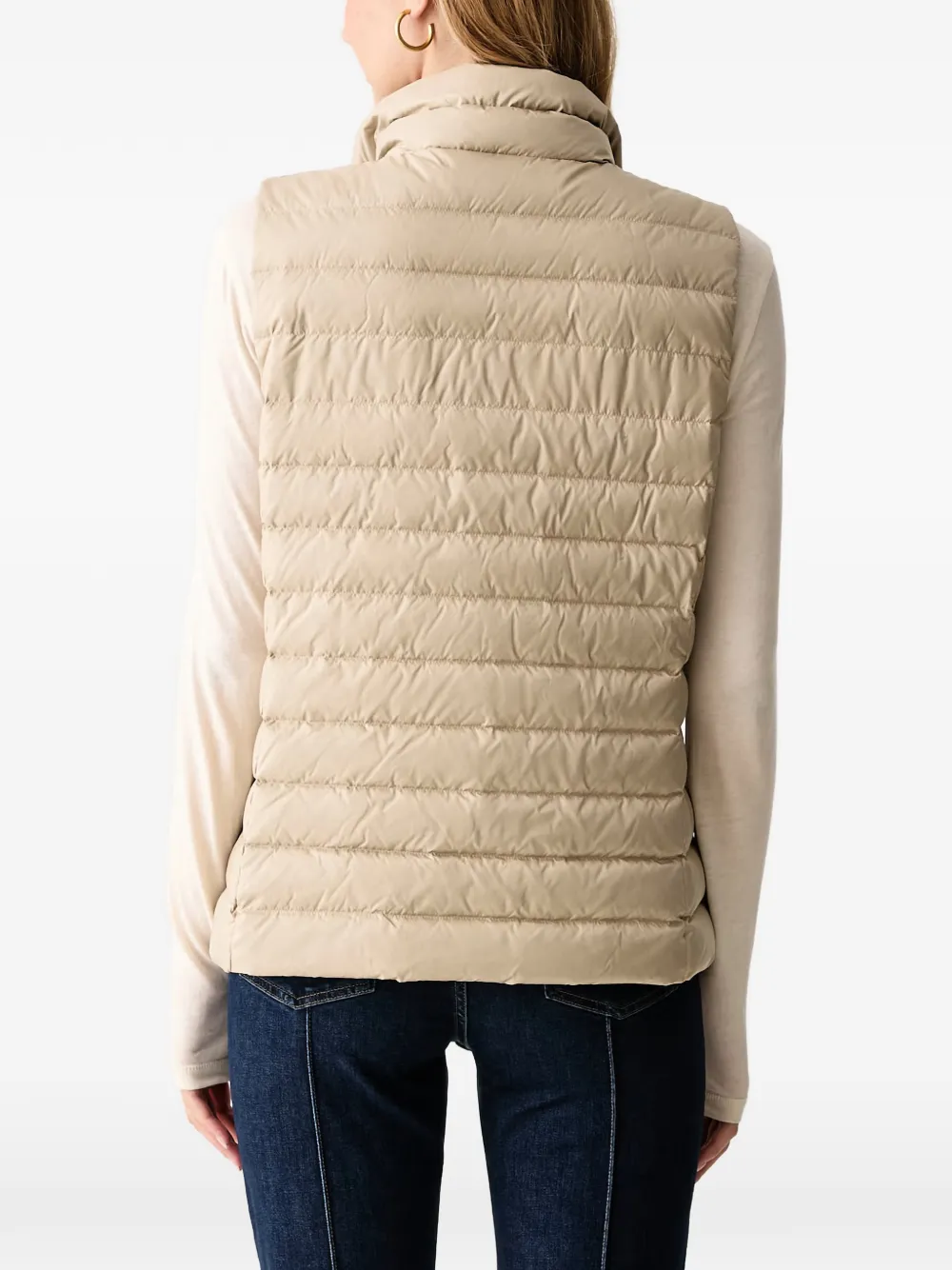 Gant quilted gilet Beige