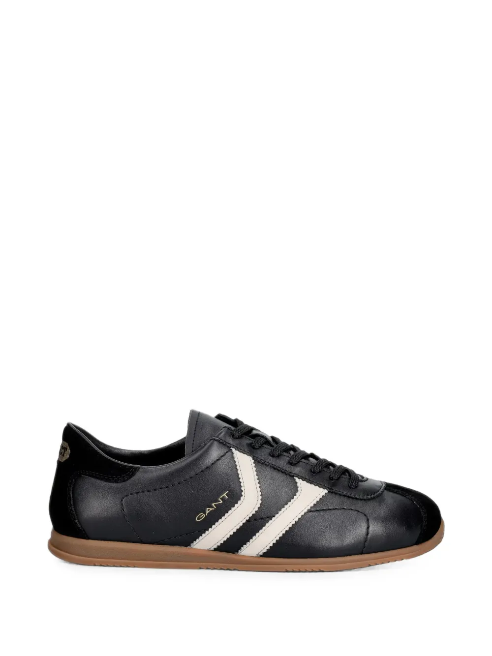 Gant leather panelled sneakers
