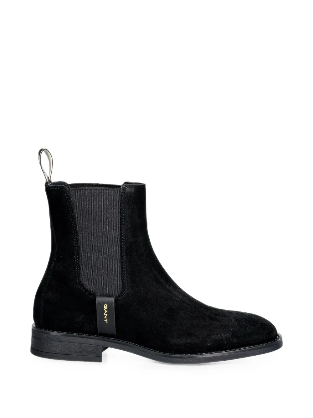 Gant Suede Chelsea Boots In Black