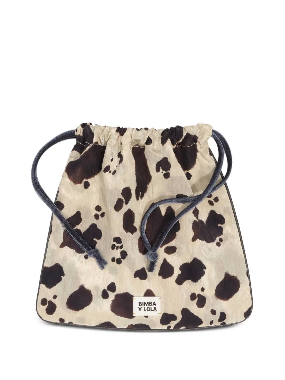 BIMBA Y LOLA pony scarf pouch bag