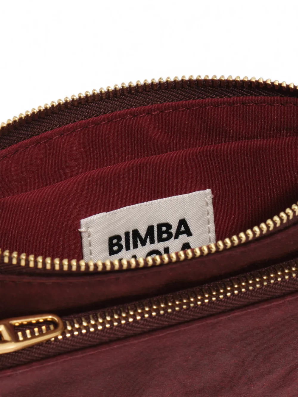 BIMBA Y LOLA Gecoate portemonnee met zak Rood