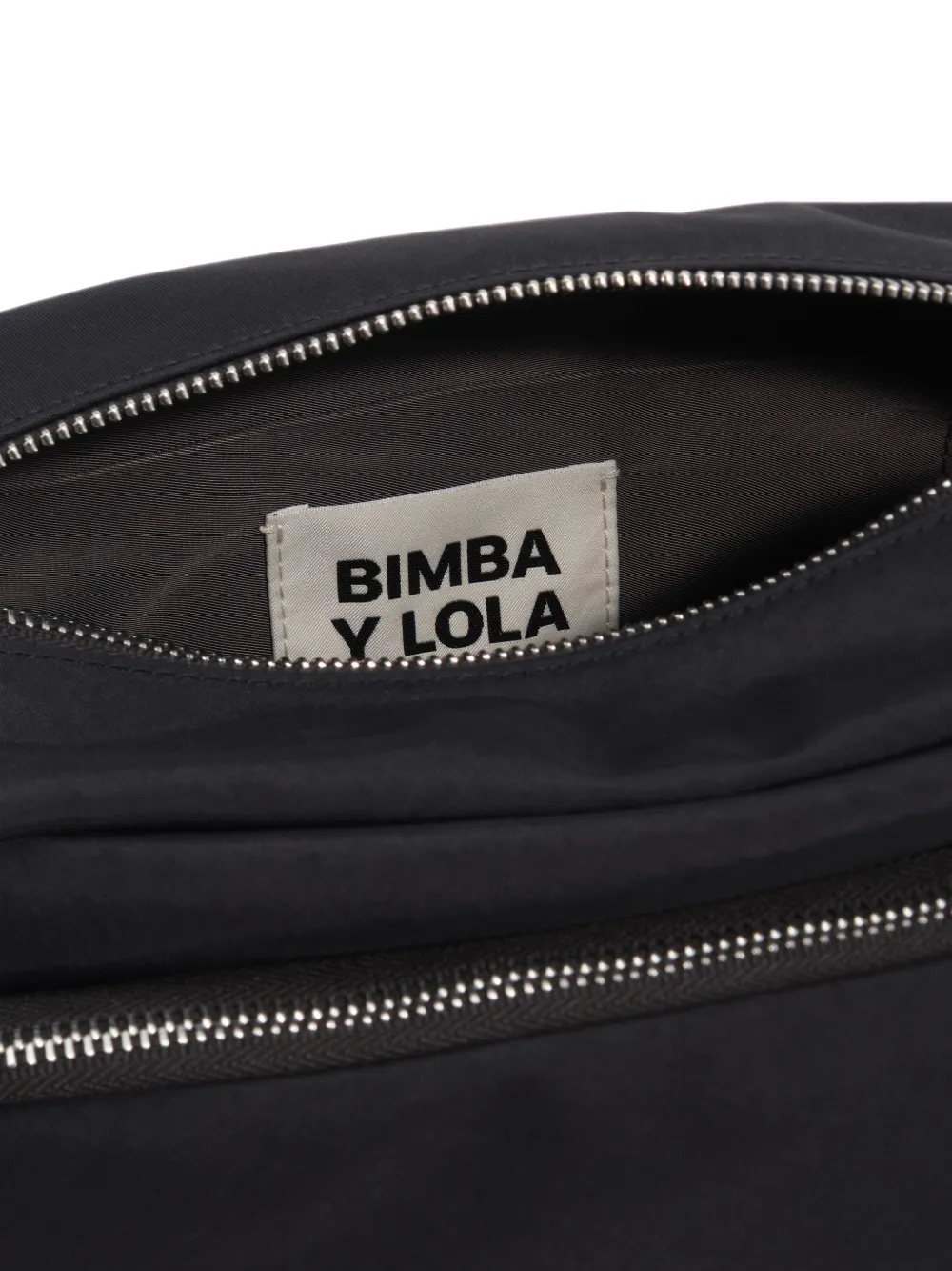 BIMBA Y LOLA Grote Pocket crossbodytas met vak Zwart