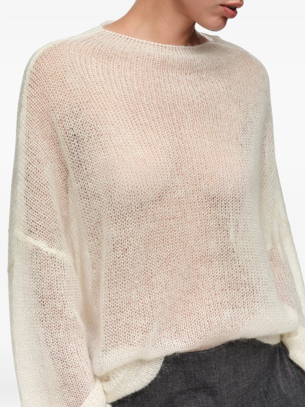 BIMBA Y LOLA Trui met hoge hals Beige