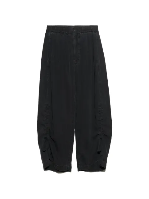 BIMBA Y LOLA  褪色效果褶饰牛仔运动裤