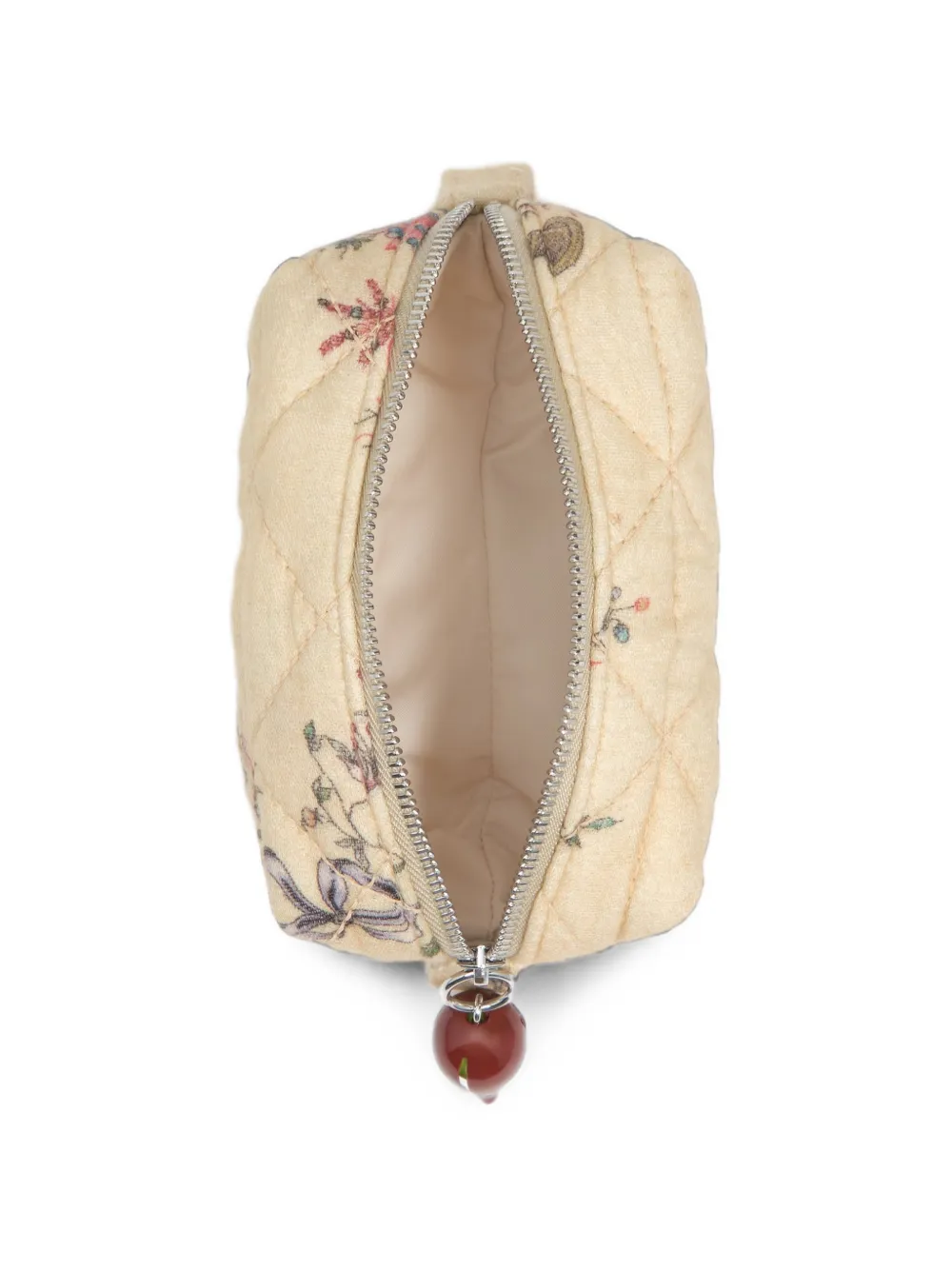 BIMBA Y LOLA Romantic Sweet Vanilla katoenen mini-make-uptas Beige