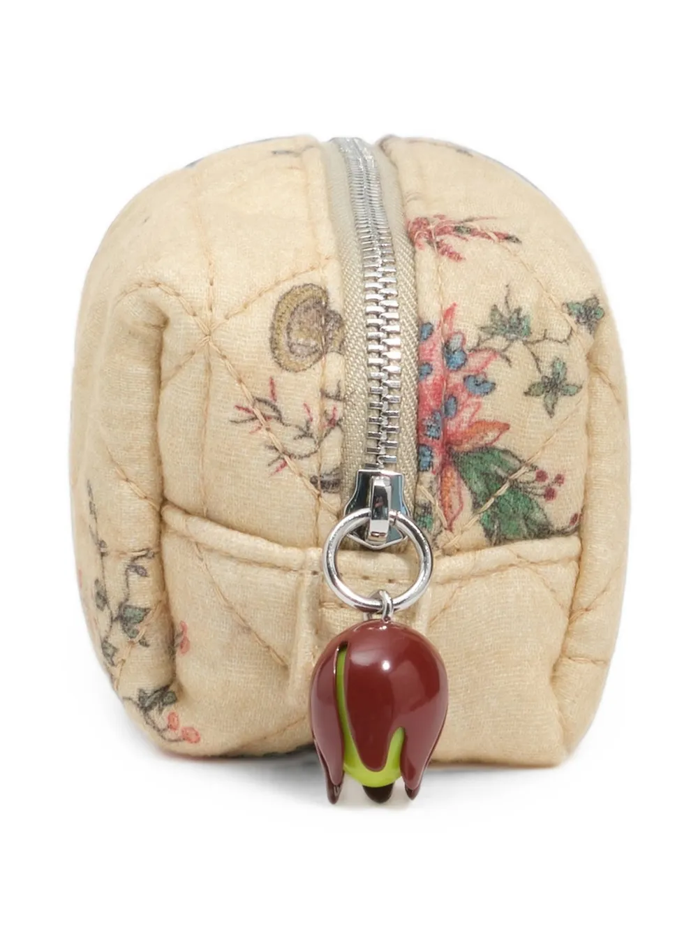 BIMBA Y LOLA Romantic Sweet Vanilla katoenen mini-make-uptas Beige