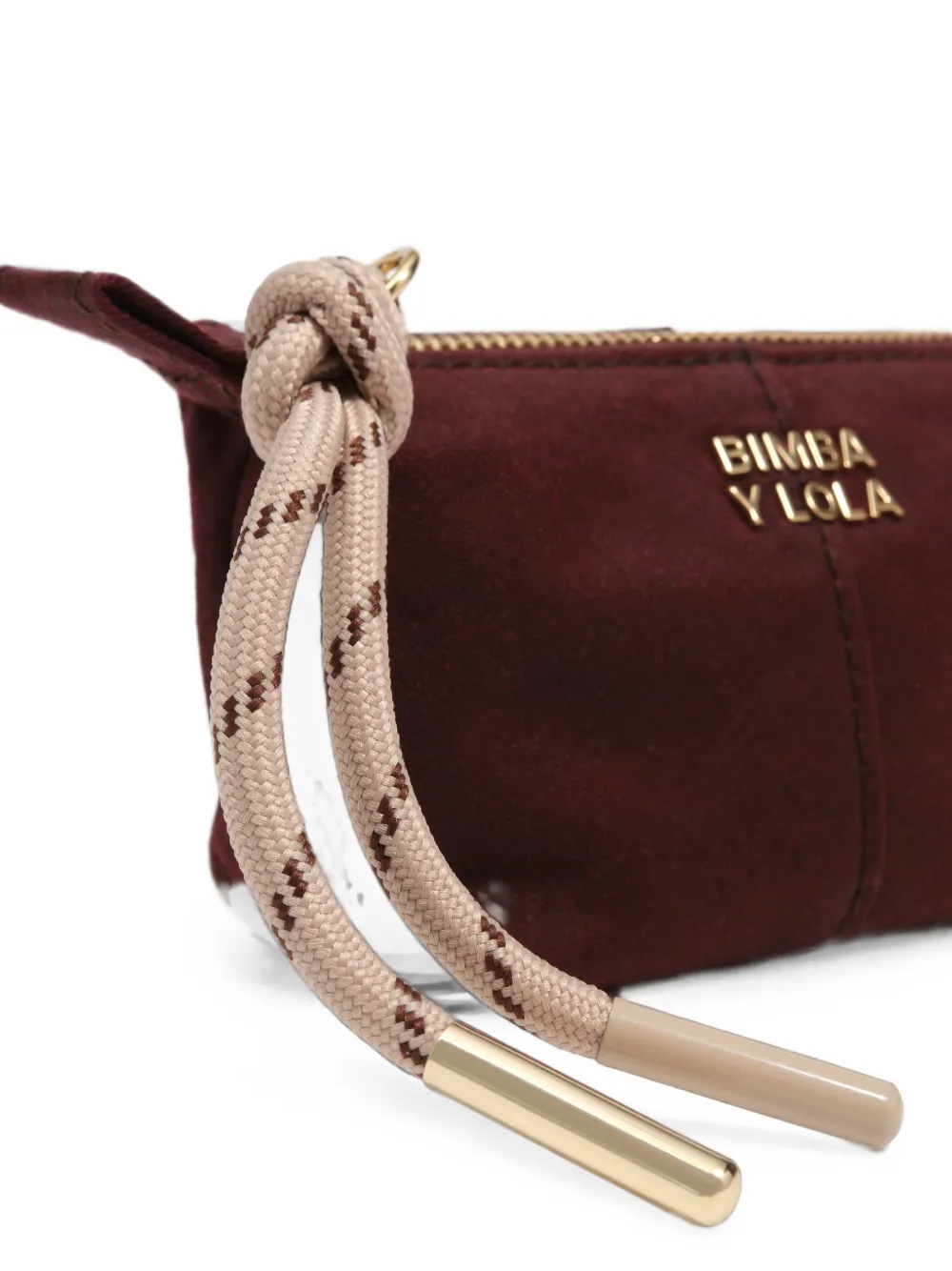 BIMBA Y LOLA Trapecio gecoate portemonnee Rood