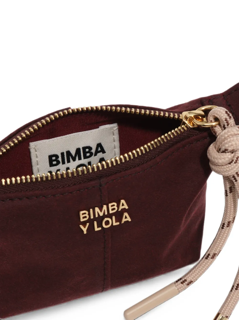 BIMBA Y LOLA Trapecio gecoate portemonnee Rood