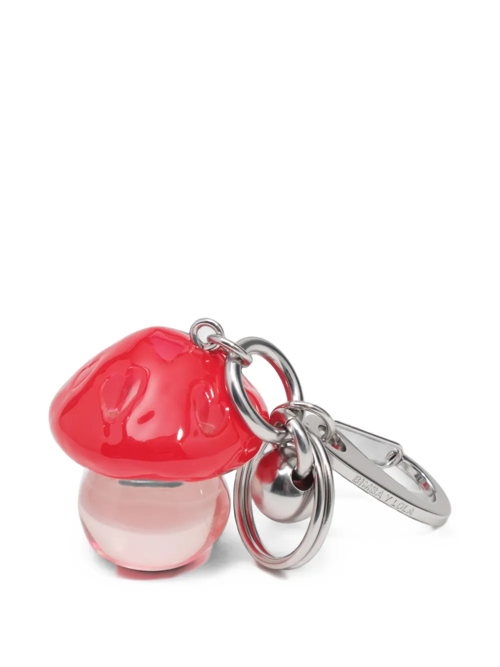 BIMBA Y LOLA Sleutelhanger met paddenstoel van hars Rood