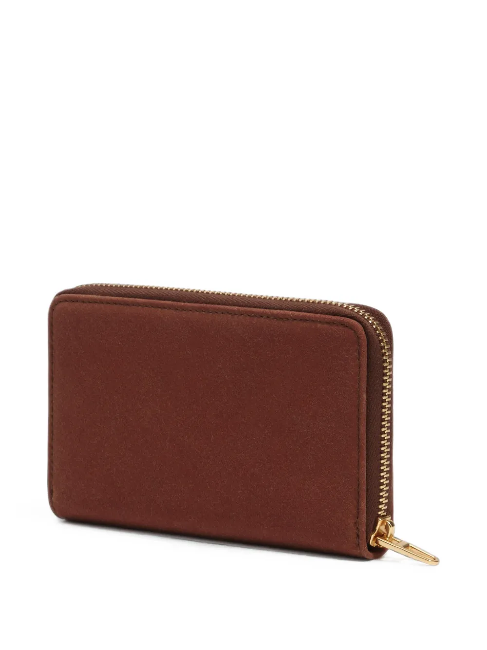 BIMBA Y LOLA Medium gecoate portemonnee Bruin