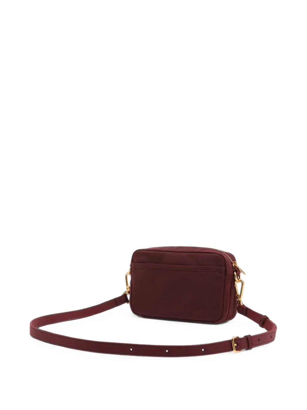 BIMBA Y LOLA Kleine gecoate crossbodytas Rood