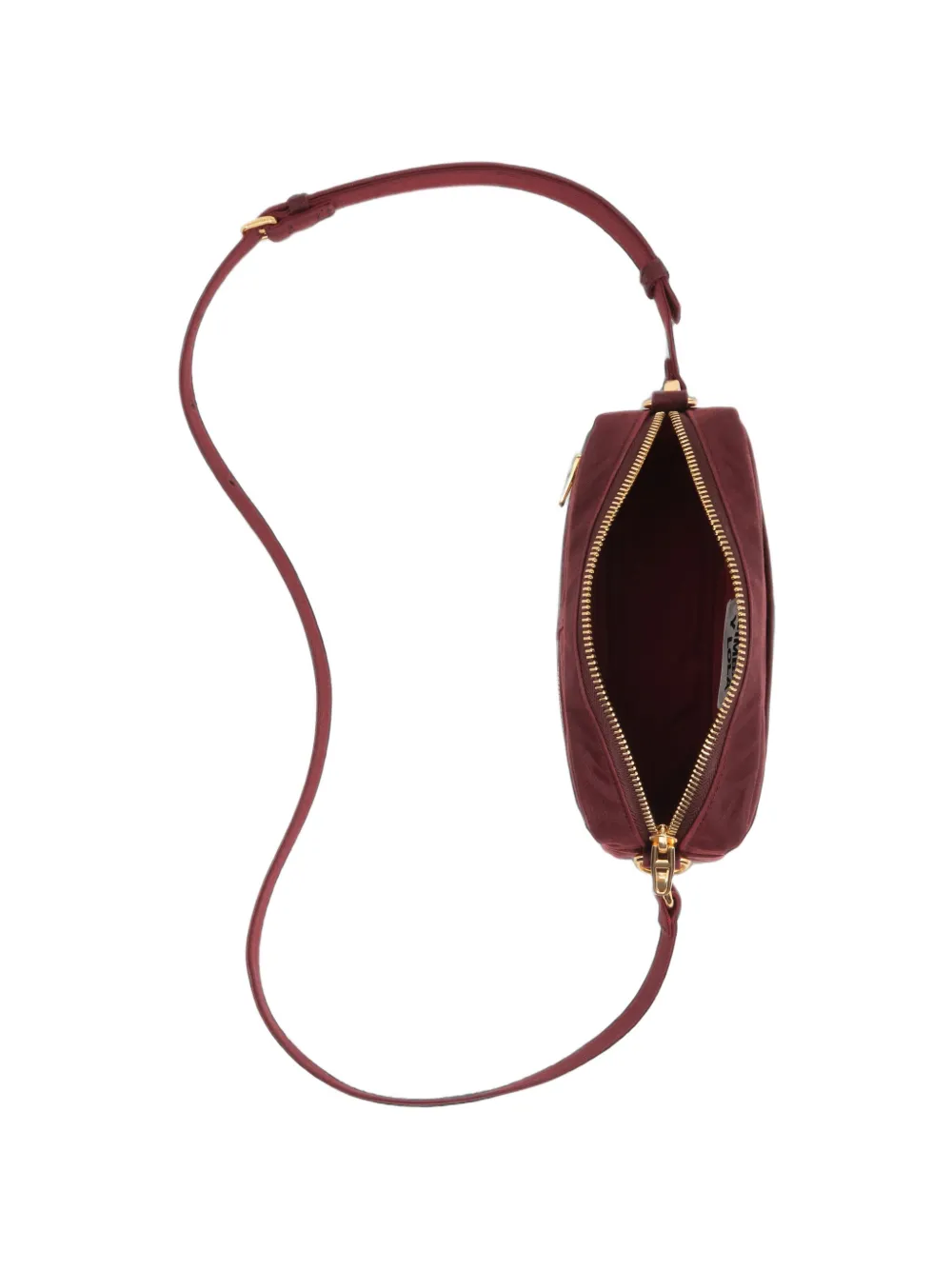 BIMBA Y LOLA Kleine gecoate crossbodytas Rood