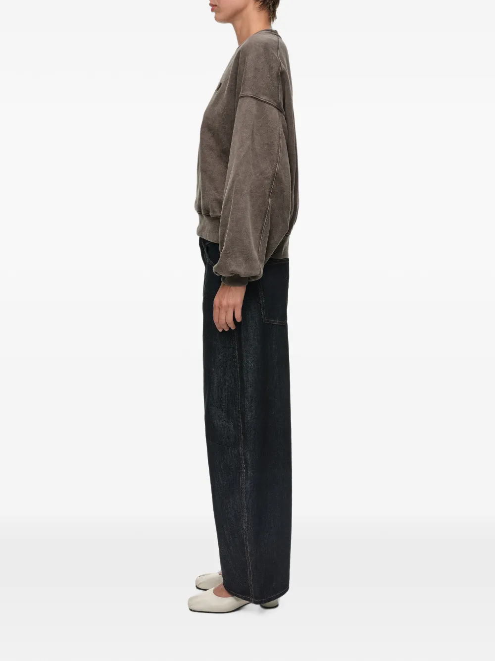 BIMBA Y LOLA Sweater met ballonvorm Bruin