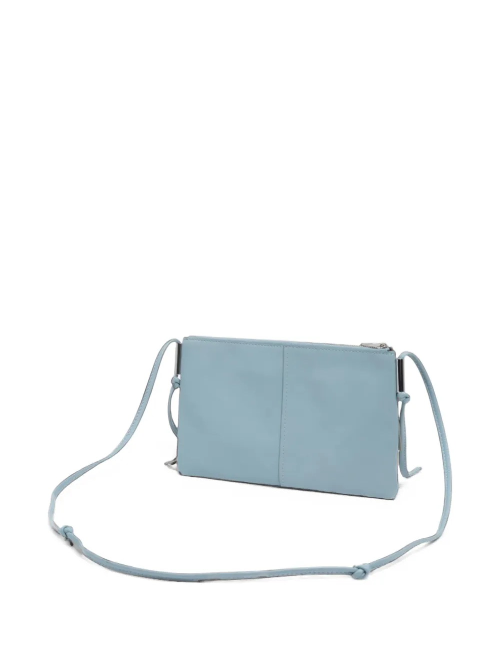 BIMBA Y LOLA Kleine clutch met franje Blauw