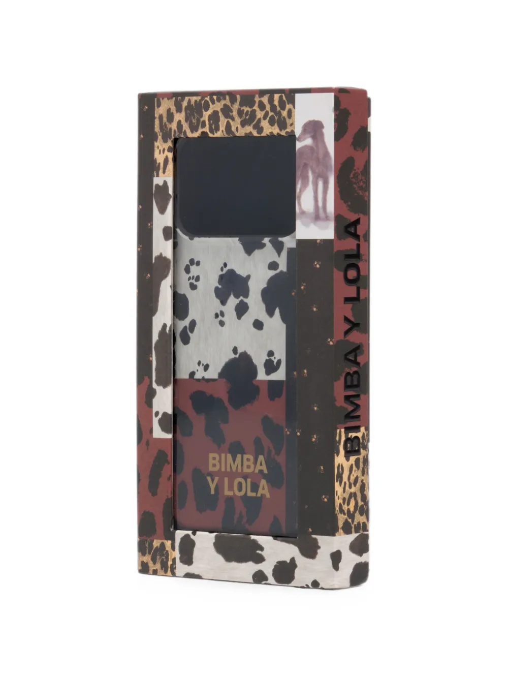 BIMBA Y LOLA iPhone 17 PRO hardcase met pony-patchwork Wit