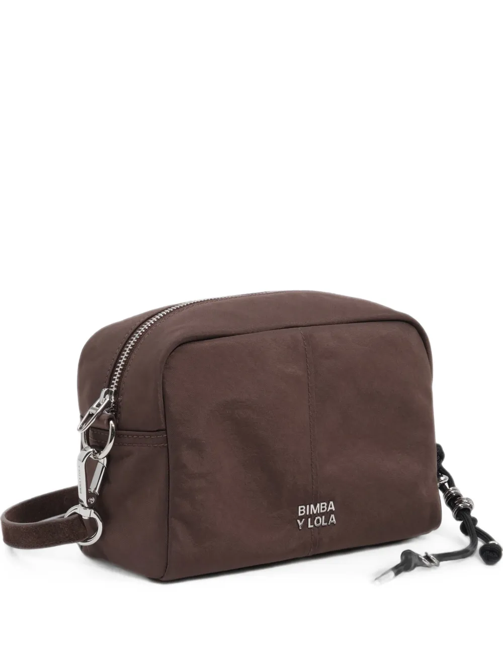 BIMBA Y LOLA Medium crossbodytas Bruin