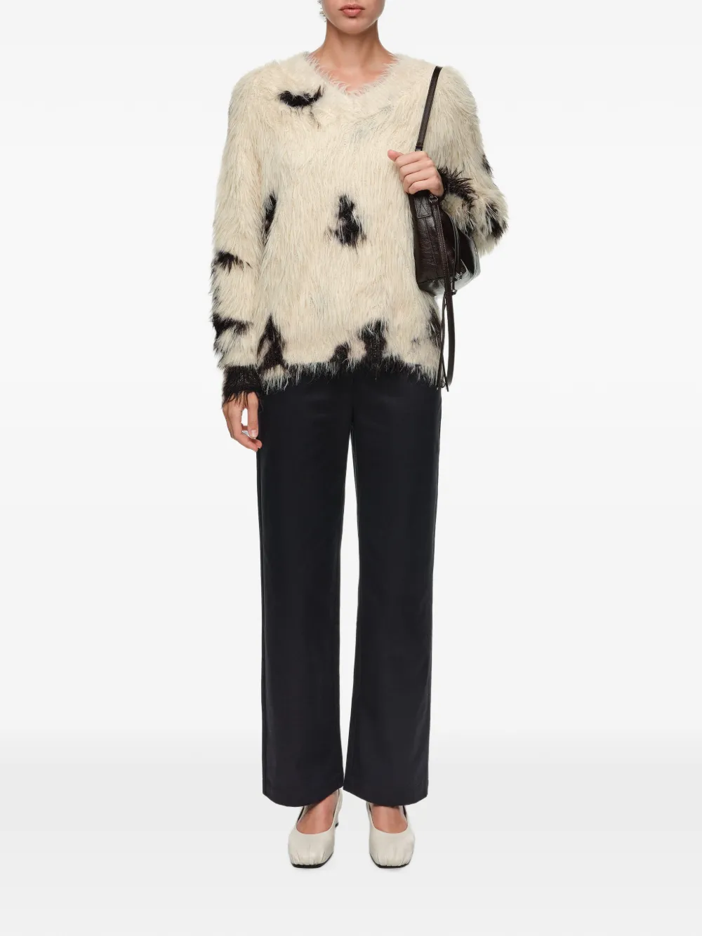 BIMBA Y LOLA Straight broek Blauw