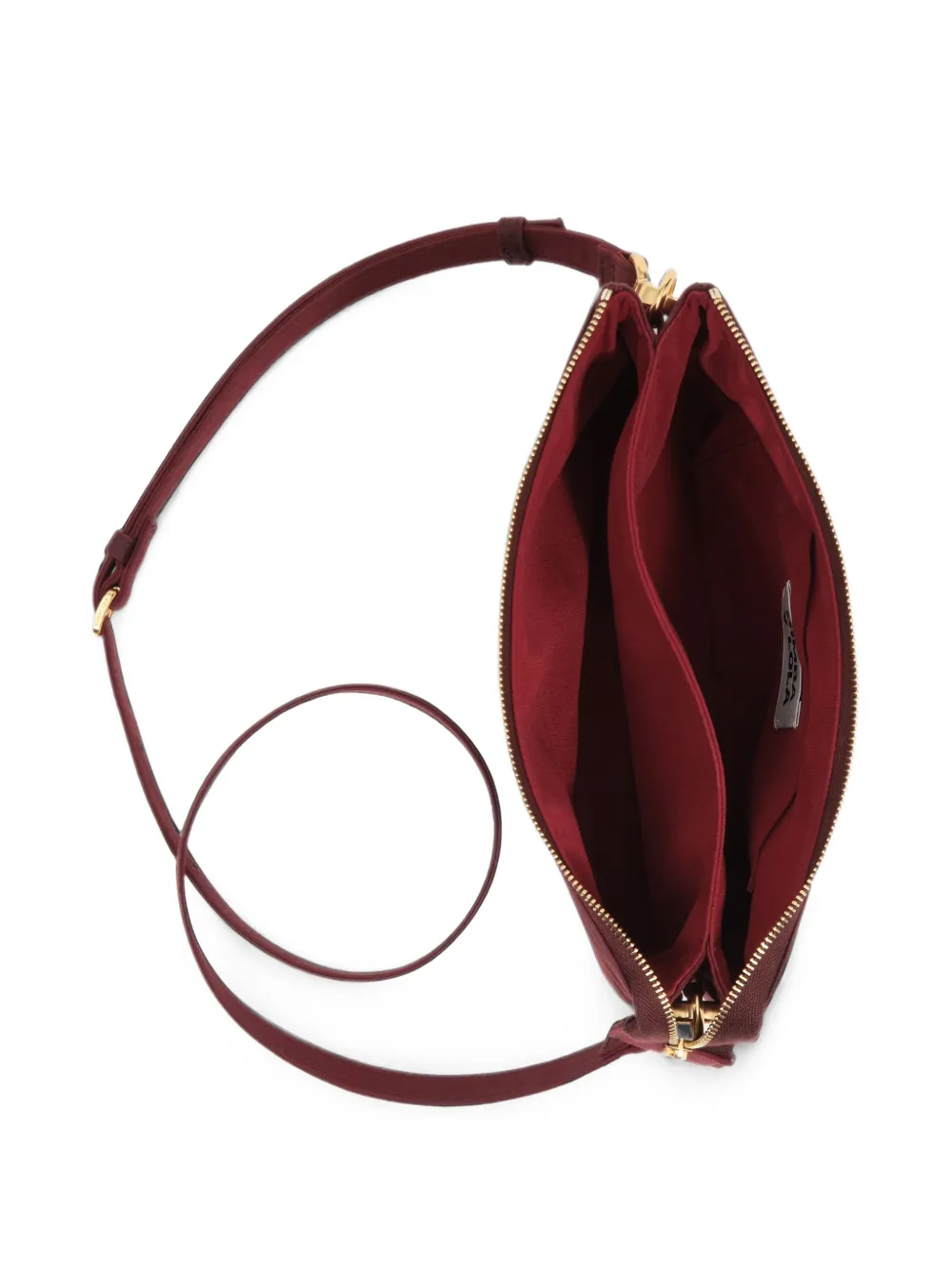 BIMBA Y LOLA Kleine gecoate clutch Rood